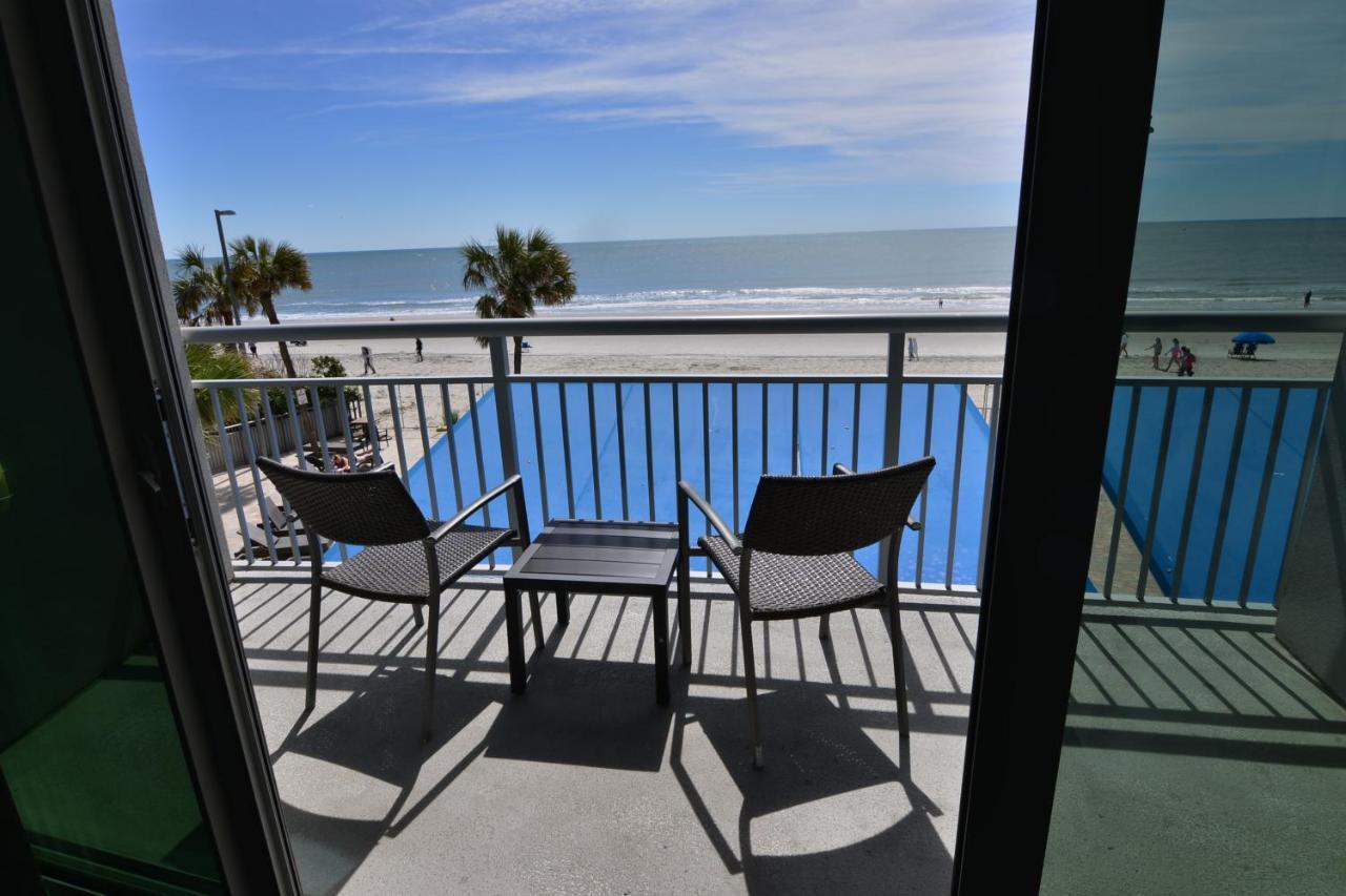 Spectacular Ocean Front Real 1 Bedroom Condo, 2 Ba Миртл-Бич Экстерьер фото