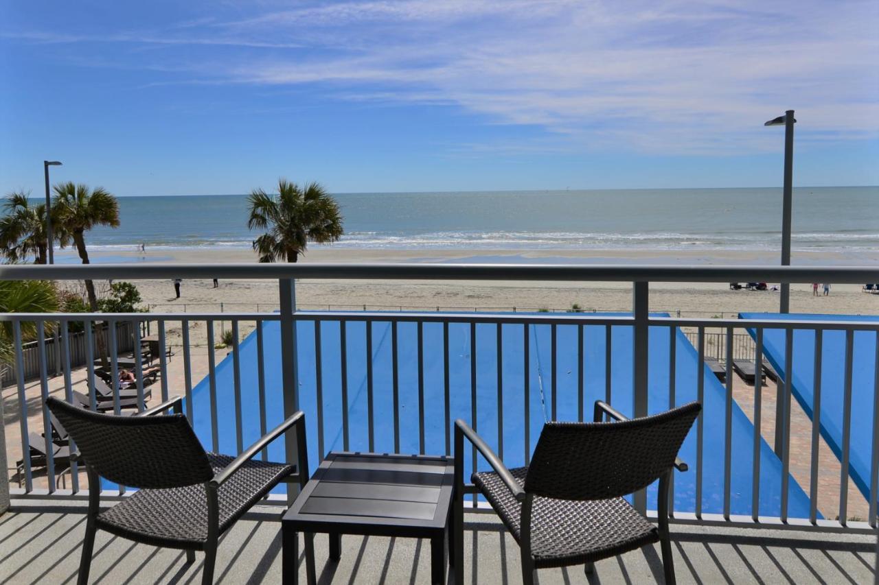 Spectacular Ocean Front Real 1 Bedroom Condo, 2 Ba Миртл-Бич Экстерьер фото