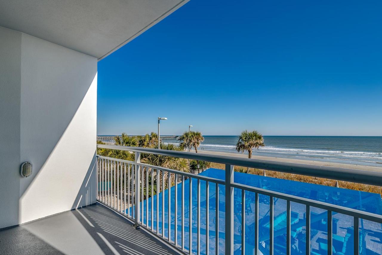 Spectacular Ocean Front Real 1 Bedroom Condo, 2 Ba Миртл-Бич Экстерьер фото