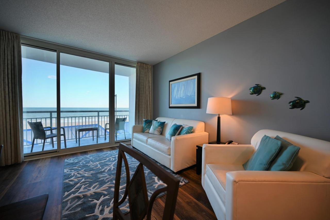 Spectacular Ocean Front Real 1 Bedroom Condo, 2 Ba Миртл-Бич Экстерьер фото